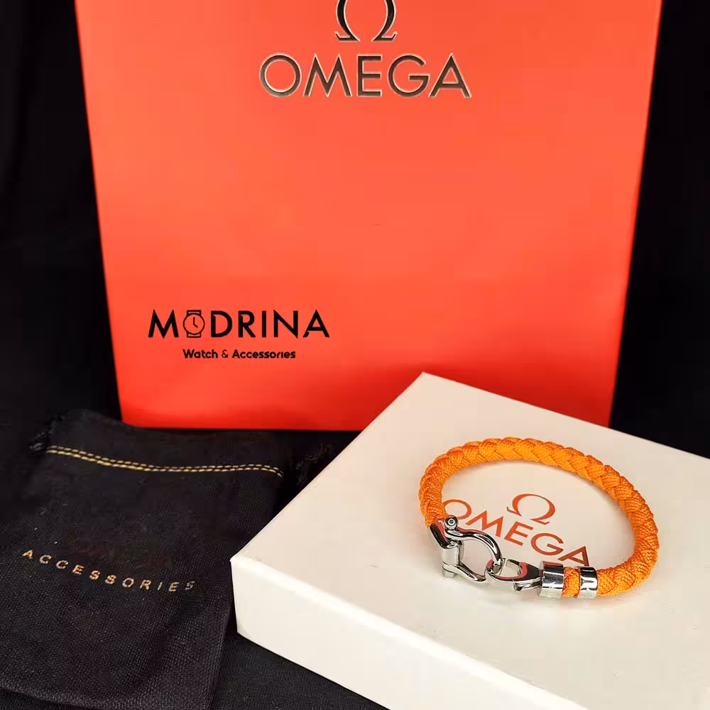 دستبند امگا کنفی نارنجی 007