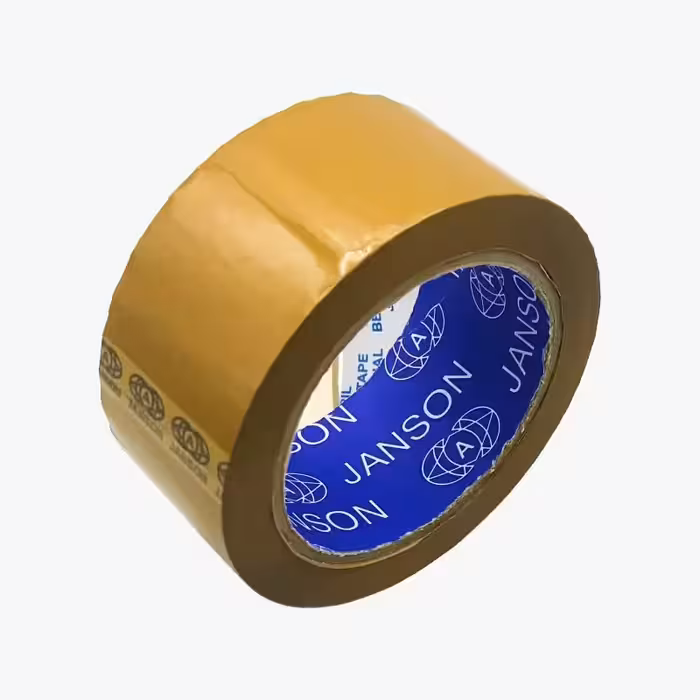 نوار چسب پهن جانسون عرض 5 سانتی متر (قهوه ايي)