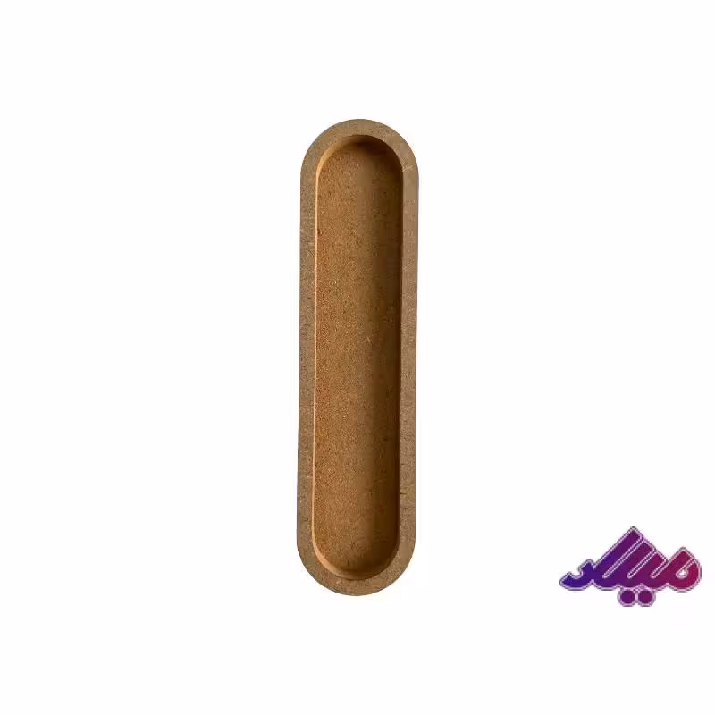 بیس MDF مستطیل 16میل لبه گرد 30*7.5 سانت