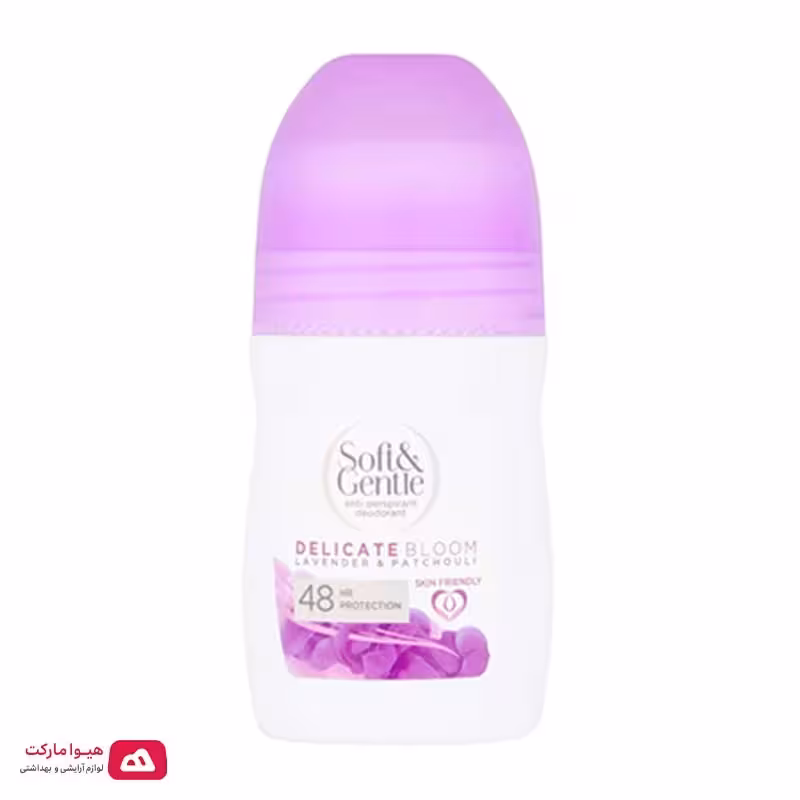 رول ضد تعریق زنانه لاوندر و پچولی سافت اند جنتل