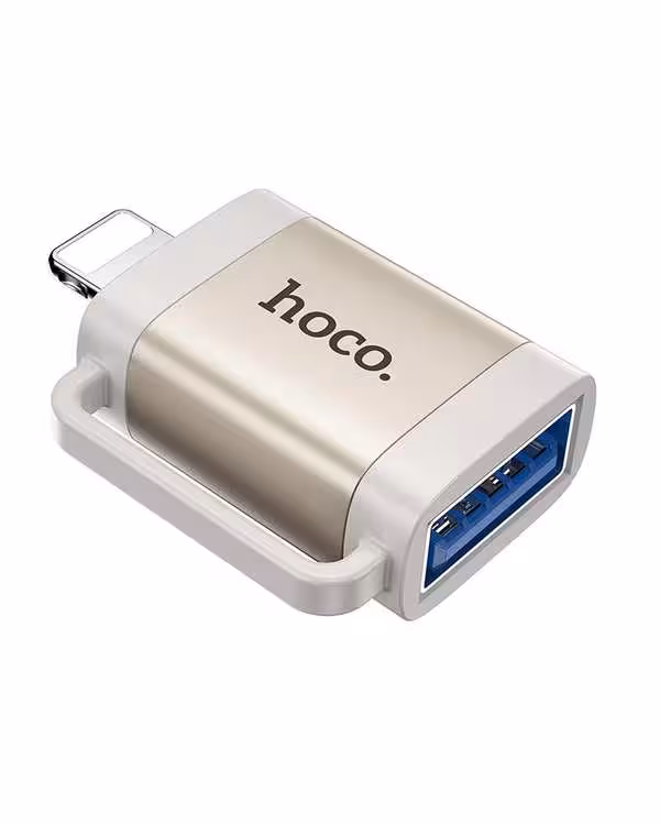 مبدل OTG با سری لایتنینگ خاکستری هوکو HOCO مدل UA31A