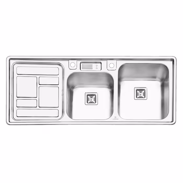 سینک پرنیان استیل Ps 1211 توکار