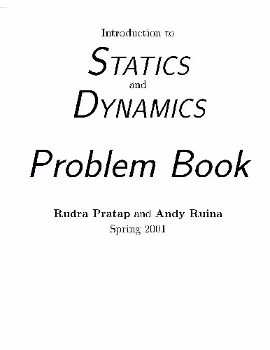 خرید و دانلود نسخه کامل کتاب Introduction to Statics and Dynamics Problem Book