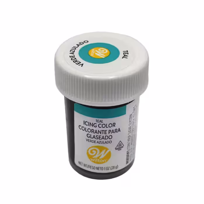 رنگ خوراکی ژله ای سبز آبی (TEAL) ویلتون