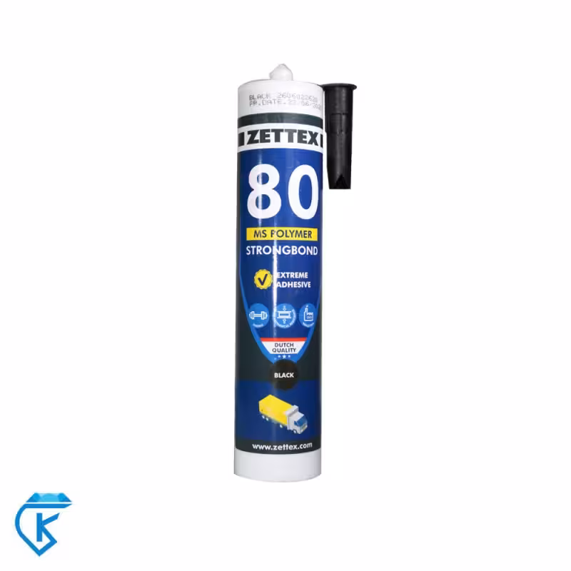 چسب ام اس پلیمر پر قدرت Ms 80 سفید زتکس ZETTEX