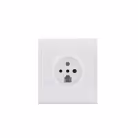 پریز تلفن دو منظوره پارت الکتریک مدل مهتاب 7806