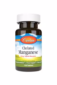 قرص منگنز کلاته Carlson ـ بسته 100 عددی