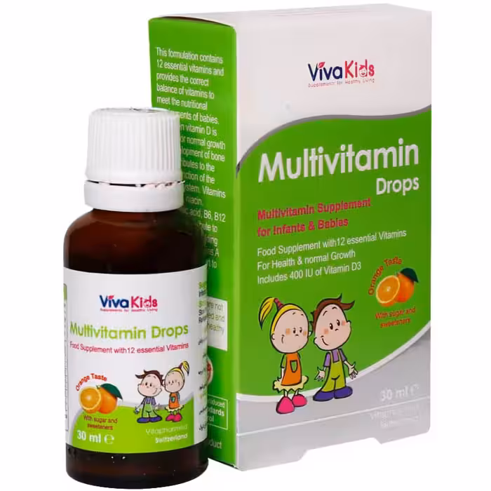 قطره مولتی ویتامین ویواکیدز