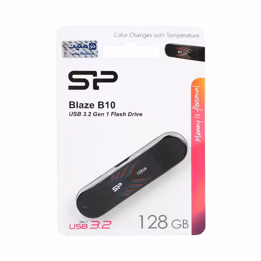 فلش مموری سیلیکون پاور مدل Blaze B10 ظرفیت 128 گیگابایت