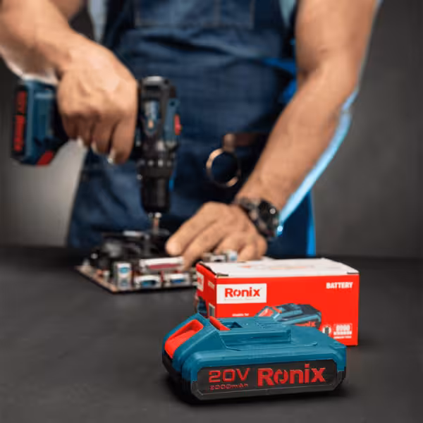 باتری لیتیوم یون 20 ولت 2 آمپرساعت سری براش لس