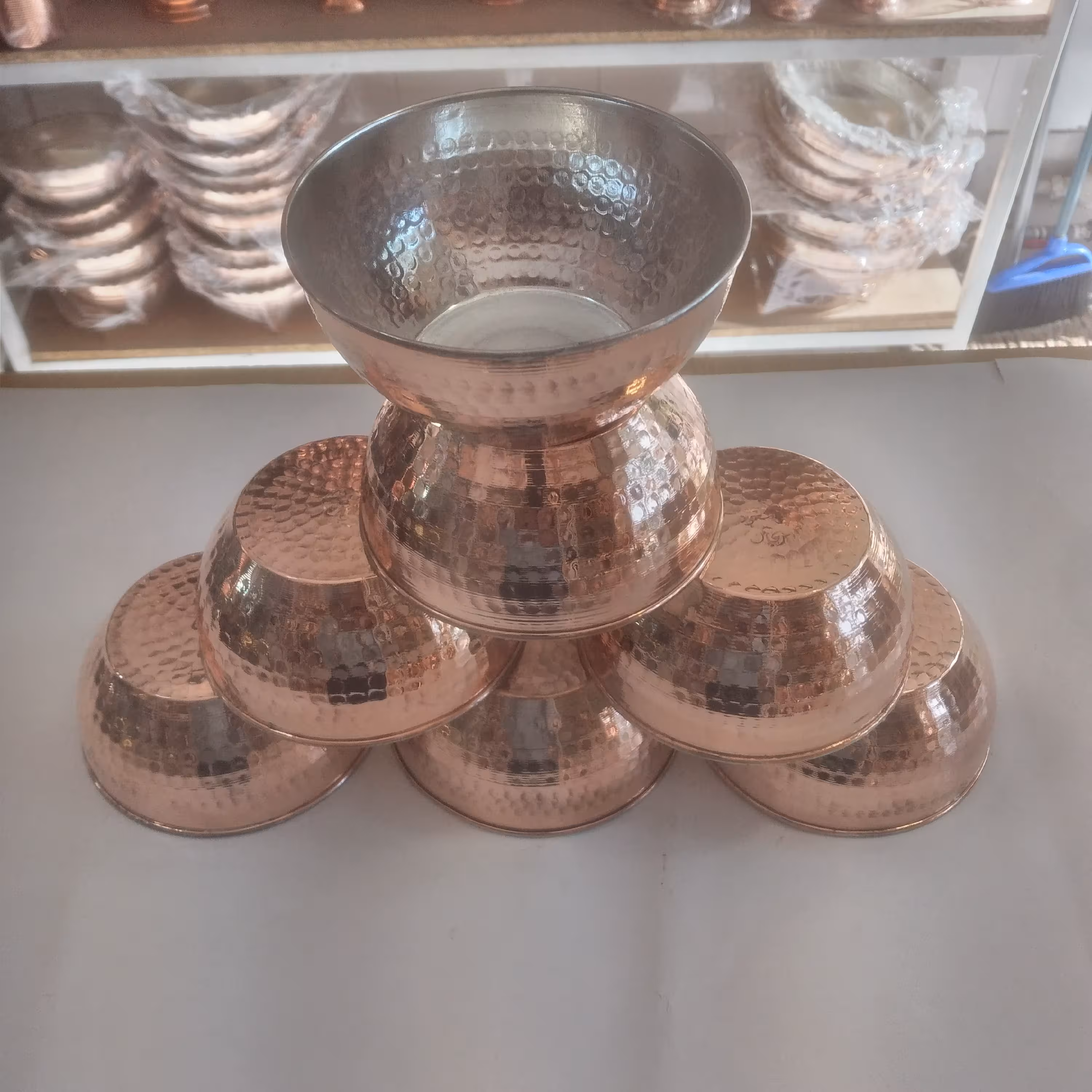 پیاله چکشی سایز بزرگ،صنایع دستی زنجان