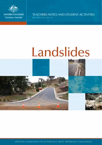خرید و دانلود نسخه کامل کتاب Landslides: Teacher Notes and Student Activities