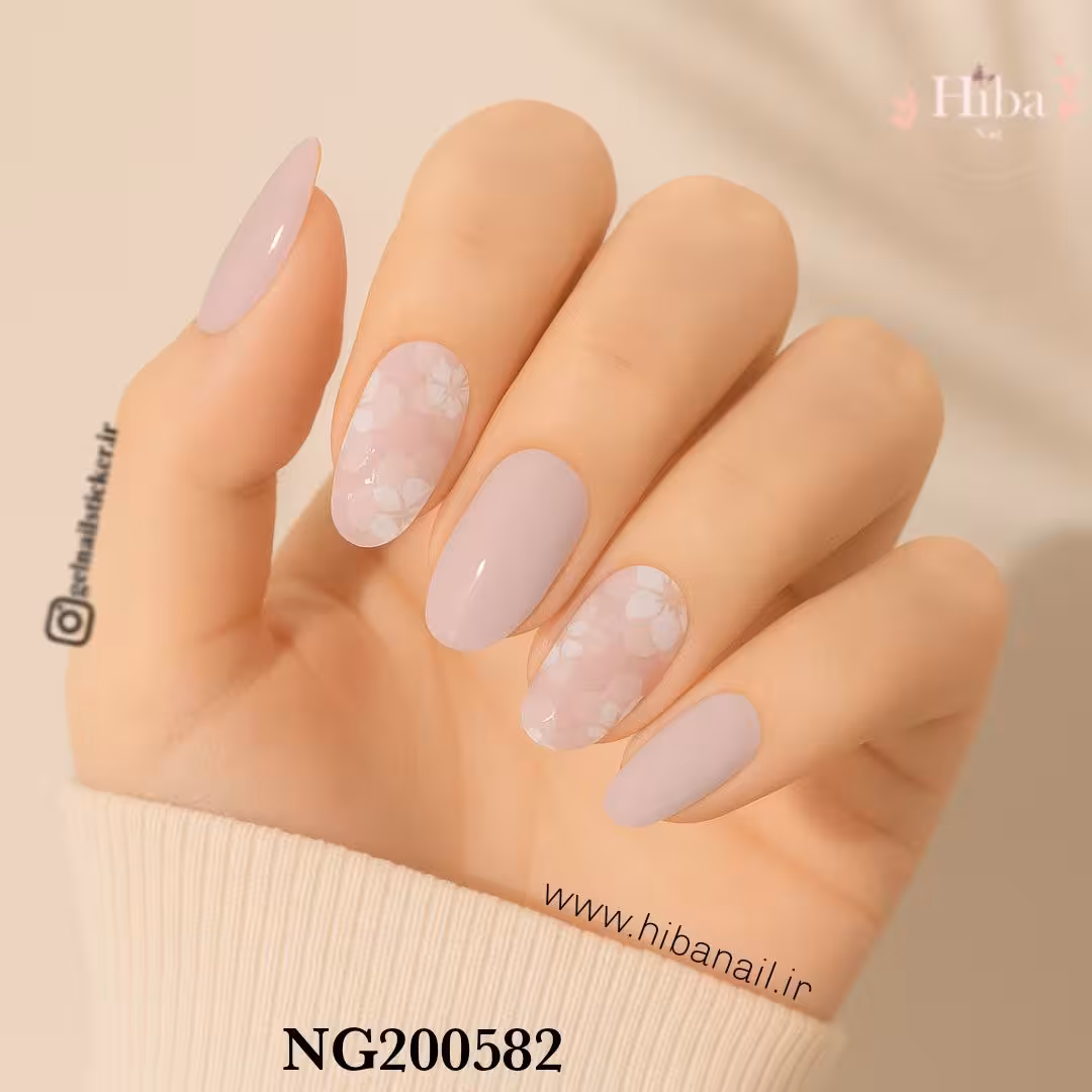 استیکر ژله ای کاشت ناخن (نیل رپ)_کد NG200582