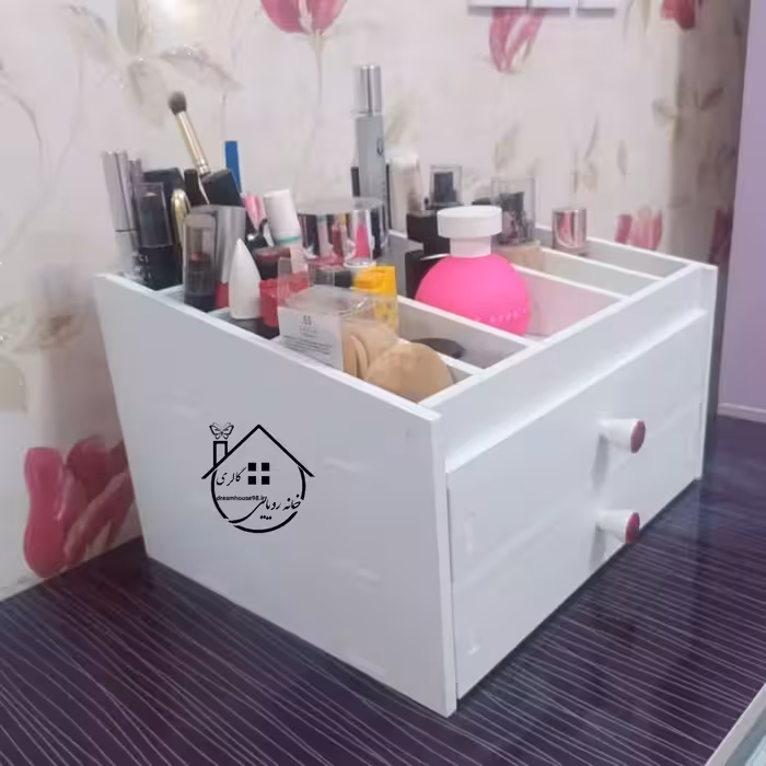 استند لوازم آرایشی کشودار(طرح2)