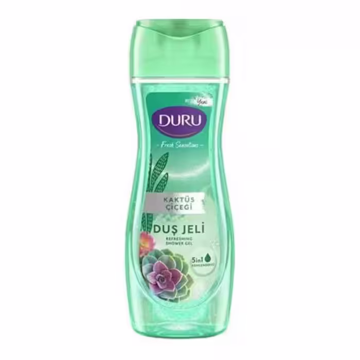 شامپو بدن دورو DURU حاوی عصاره گل کاکتوس حجم 450 میل