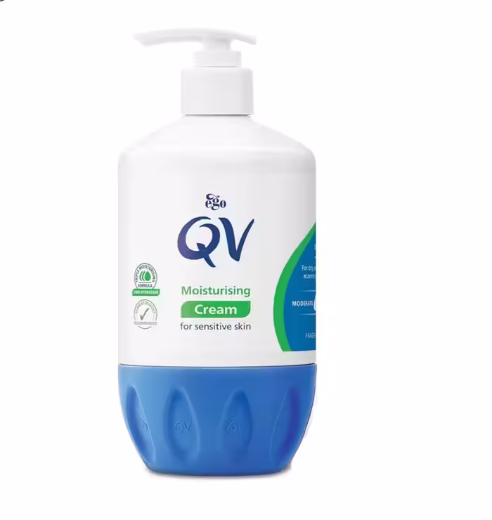 کرم مرطوب کننده QV مناسب پوست‌های حساس 500ml