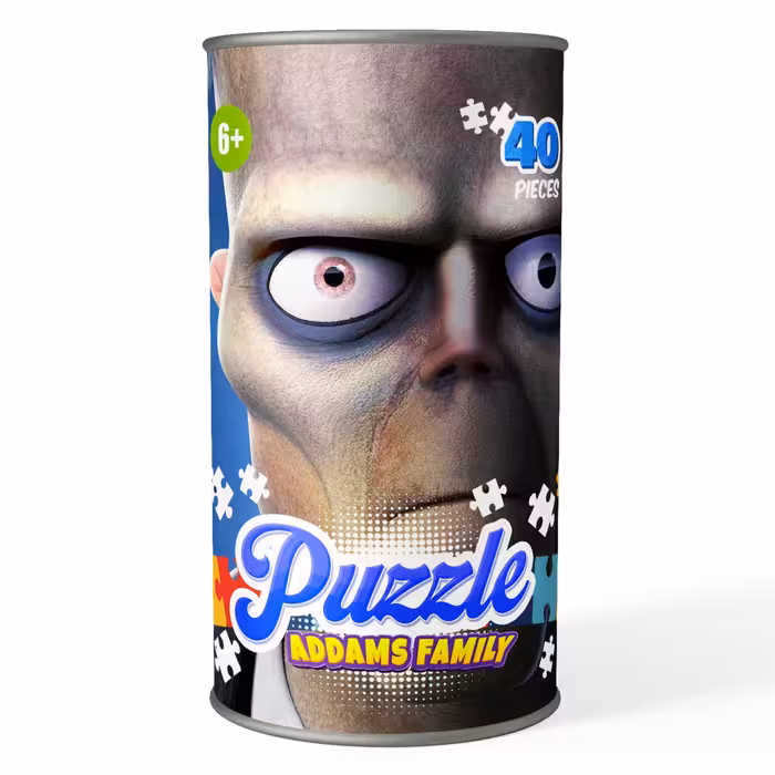 پازل 40 تکه کارتون خانواده آدام