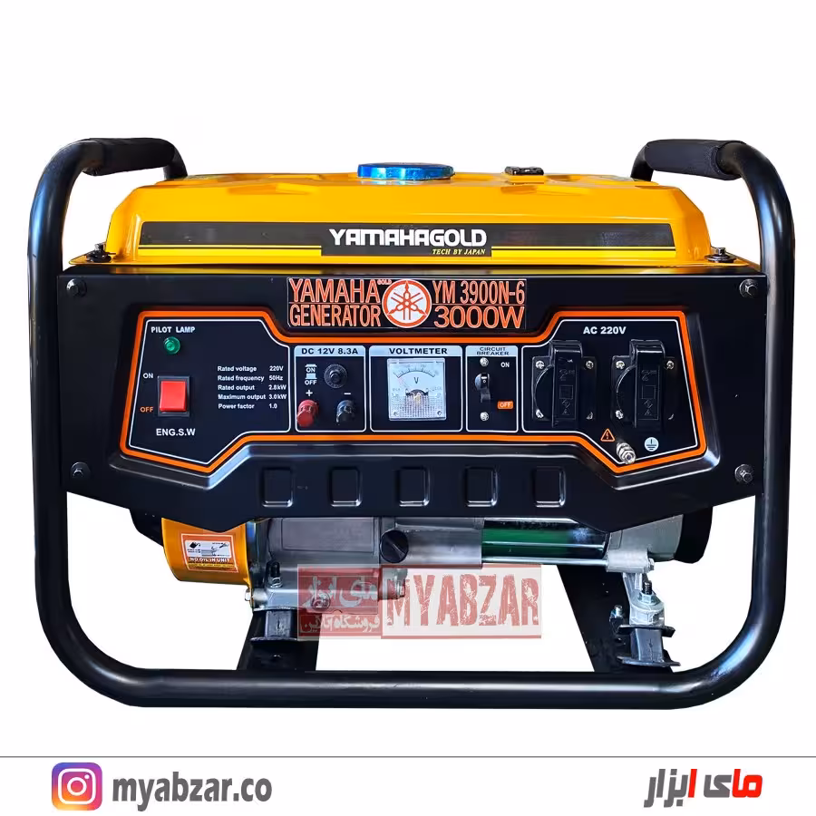 موتور برق یاماها 3 کیلووات مدل YAMAHA 3900N-6