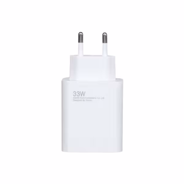 شارژر دیواری فست تک پورت Xiaomi مدل اصلی 33W – سفید کد1914