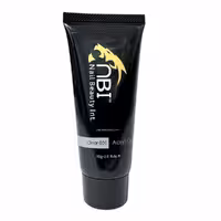 پلی ژل کاشت ناخن ان بی آی (NBI) شماره 01 بی‌رنگ 60 گرم