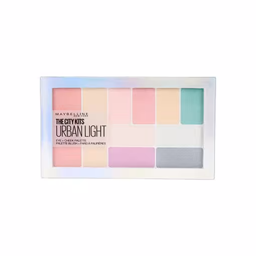 پالت سایه چشم و رژگونه میبلین مدل The City Kits Urban Light