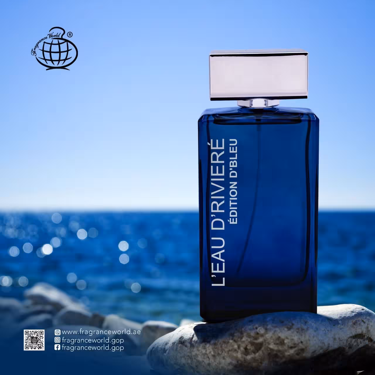 عطر مردانه فراگرنس ورد مدل L’eau D’Riviere Bleu