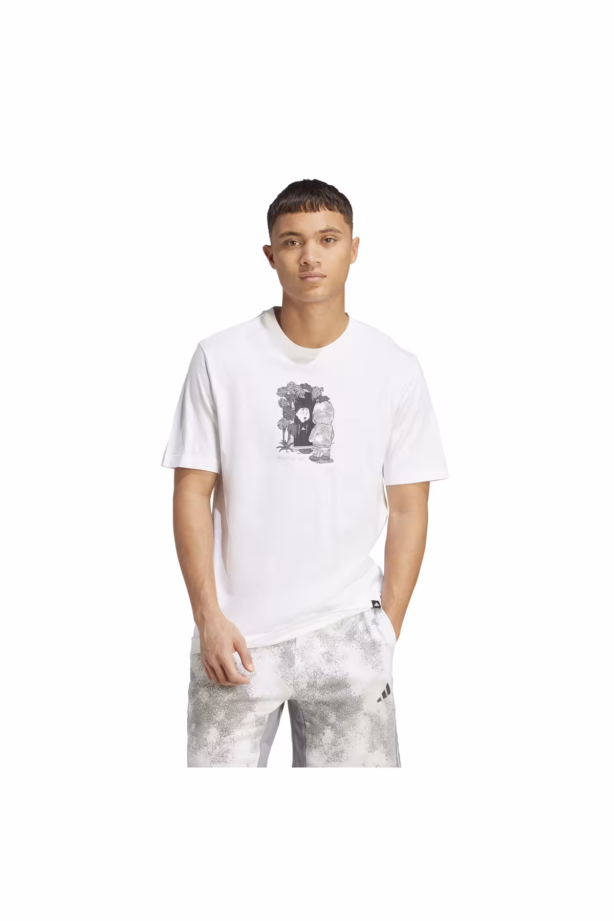 تی شرت مردانه CAMO EXPLORER GRAPHIC T SHIRT adidas
