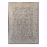 فرش گل برجسته ایرانی 1200 شانه کد 12371 زمینه دودی