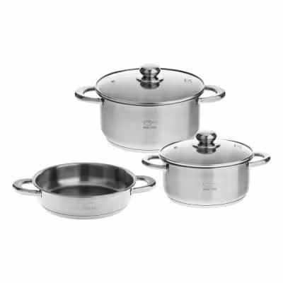 سرویس پخت و پز 5 پارچه پارس استیل مدل پارس