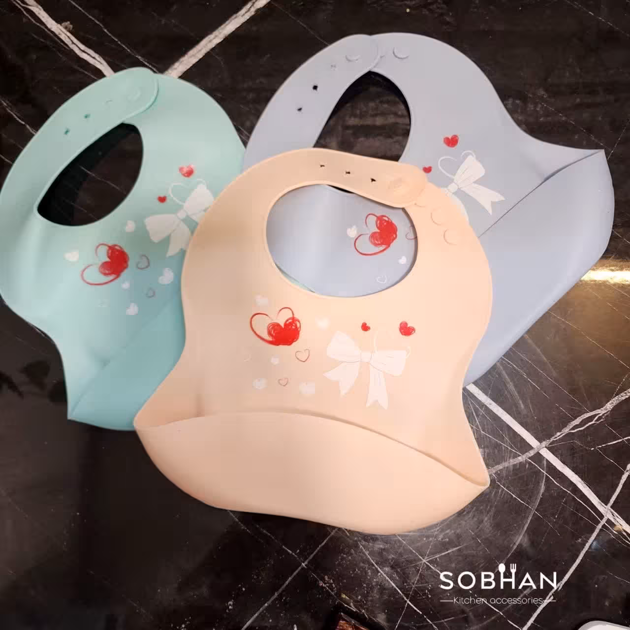 پیش بند سیلیکونی کودک