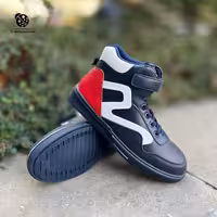 نیم ساق موجی 1030 DotoPoor سرمه ای-قرمز