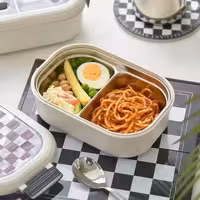 ظرف غذا یک طبقه دو طرفه