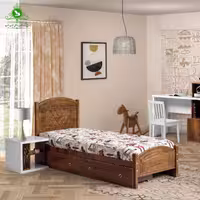 تخت خواب یک نفره مدل لیما