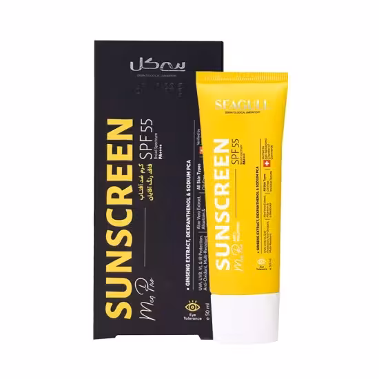 قیمت و خرید کرم ضد آفتاب آقایان سی گل SPF 55 -