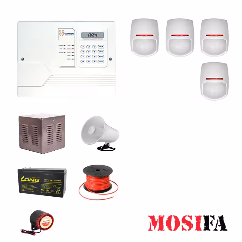 پکیج دزدگیر اماکن ویزیترون مدل VPY4