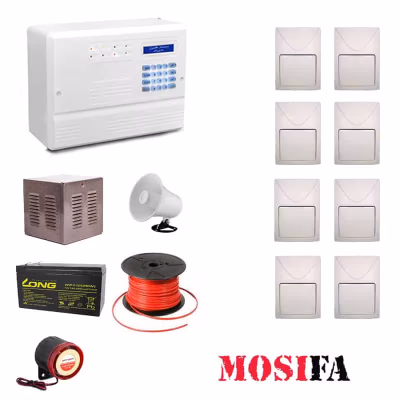 پکیج دزدگیر اماکن فایروال F10 مدل FF8