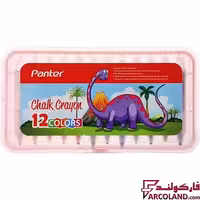 پاستل گچی 12 رنگ پنتر مدل CHC722