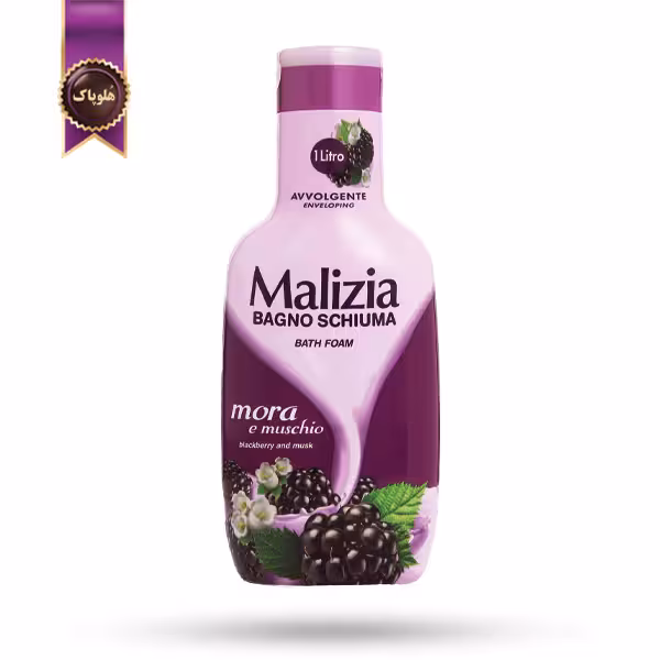 شامپو بدن مالیزیا Malizia مدل توت سیاه و مشک blackberry and moss حجم 1000 میلی لیتر   (اورجینال)