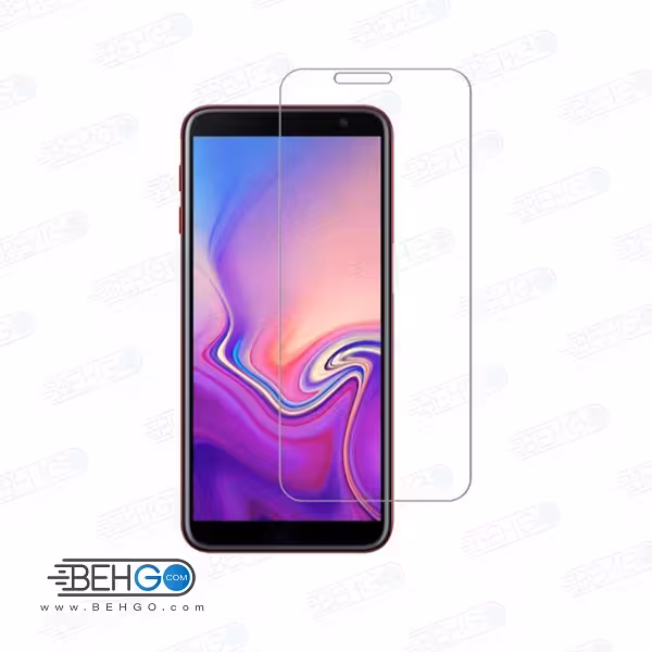 گلس گوشی سامسونگ بی رنگ و شفاف Glass Screen Protector samsung j6