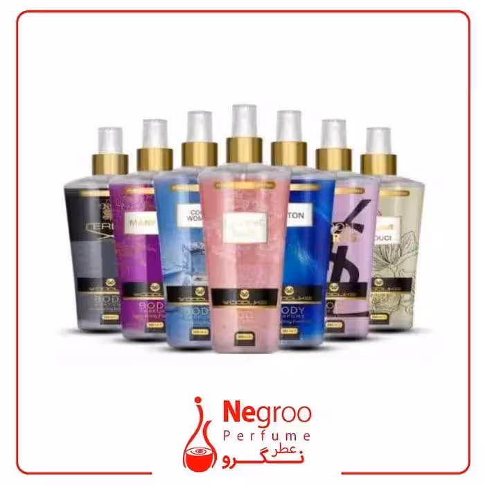 بادی اسپلش وودلایک دارای انواع رایحه ها