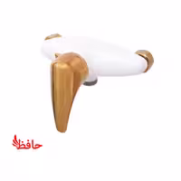 شیر توالت سمپو مدل سارا سفید طلایی