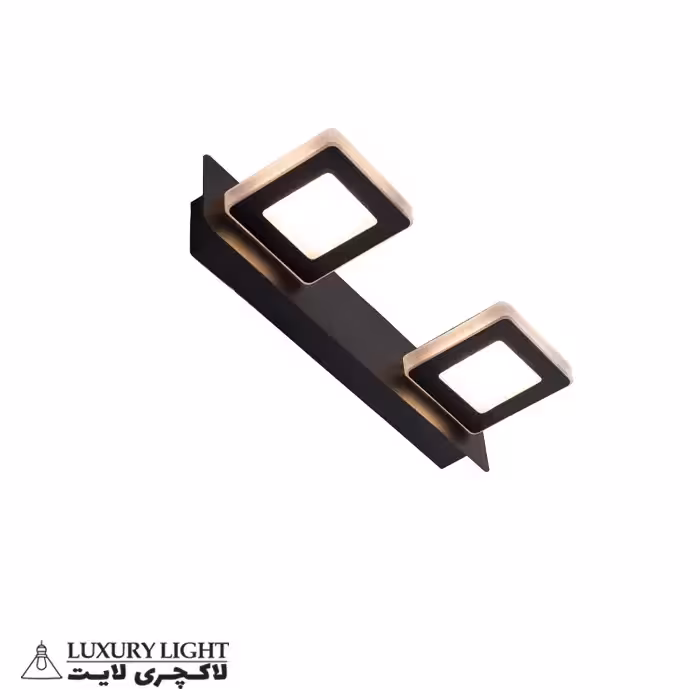 چراغ بالا آینه دو شعله مدل A28