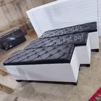 پاف صندلی صندوقی پاف صندوقدارسه نفره ارسال به صورت پس کرایه