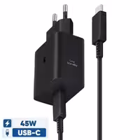 شارژر دیواری 45 وات سامسونگ مدل EP-T4511 Low Standby به همراه کابل USB-C به طول 1.8 متر