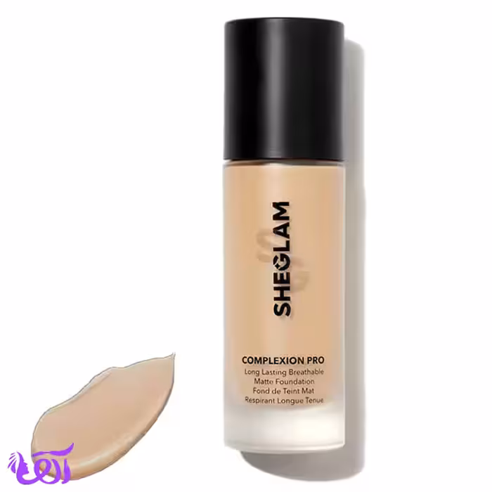 کرم پودر مات شیگلم مدل COMPLEXION PRO رنگ NUDE حجم 30ML