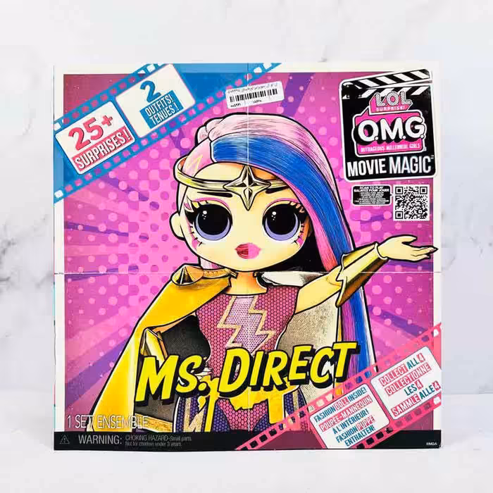عروسک ال او ال سورپرایز سری OMG Movie Magic مدل Ms. Direct ارتفاع 25 سانتی متر کد 18620