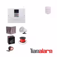 پکیج دزدگیر اماکن باسیم سیم کارتی و تلفنی مدل مسترM930H61