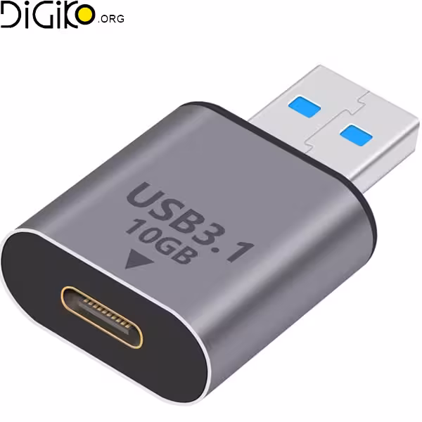 تبدیل مادگی تایپ سی به نری USB3.1 مینی تک