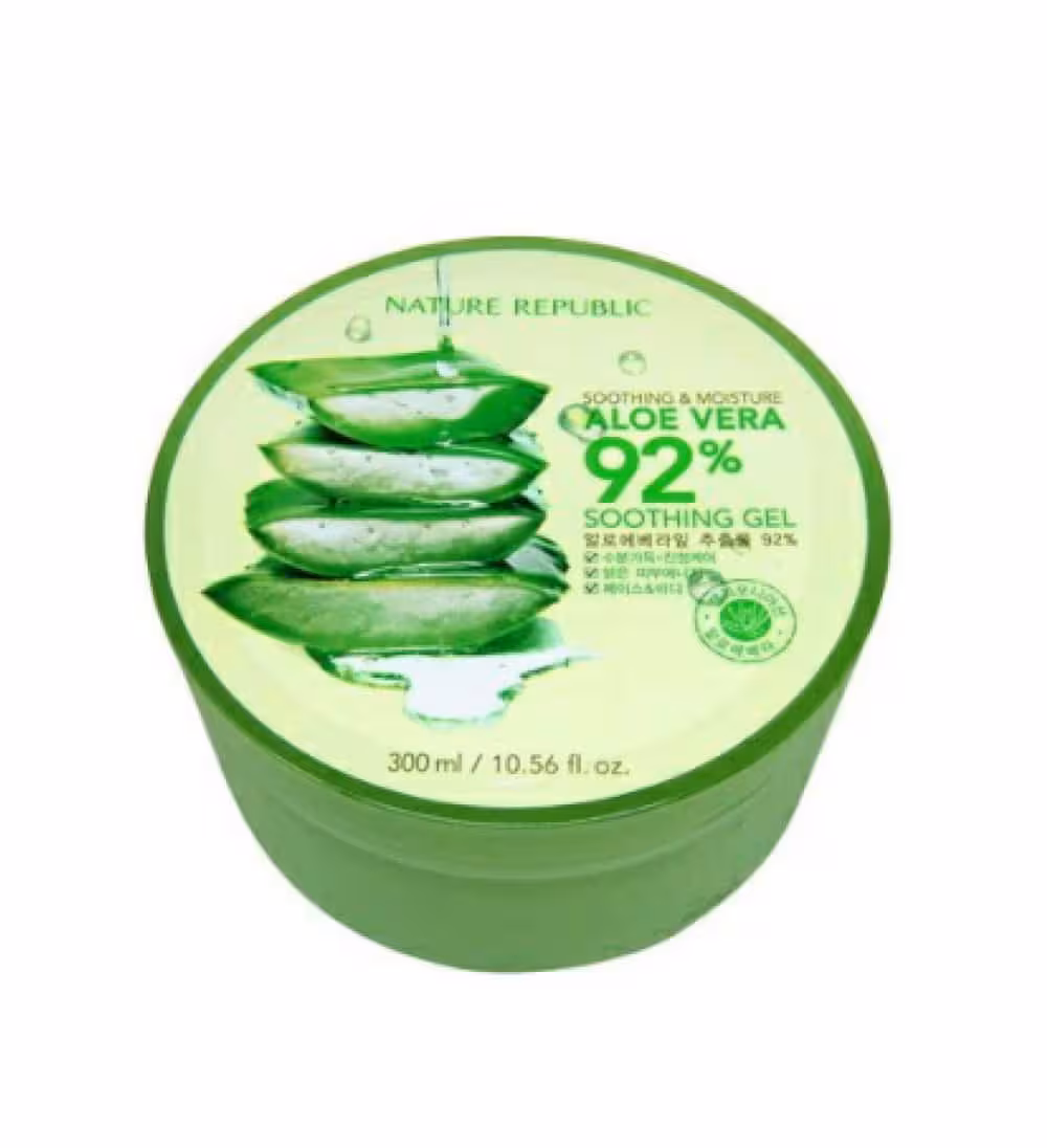 ژل آبرسان آلوئه ورا نیچر ریپابلیک Nature Republic حجم 300 میل