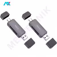 کارت خوان 2in1 هوکو مدل HB45 USB3.0/ Type-C